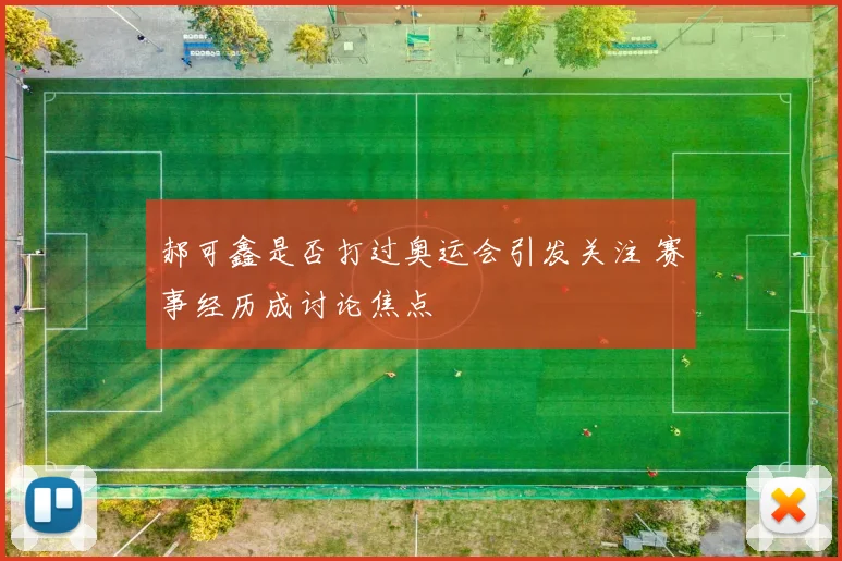 郝可鑫是否打过奥运会引发关注 赛事经历成讨论焦点