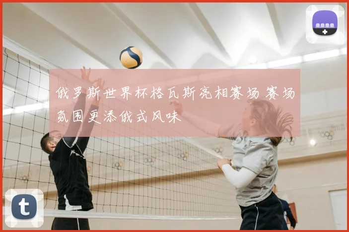 俄罗斯世界杯格瓦斯亮相赛场 赛场氛围更添俄式风味